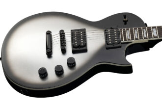 LTD EC-256 Silver Sunburst Teardrop (fot. ESP Guitars)