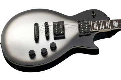 LTD EC-256 Silver Sunburst Teardrop (fot. ESP Guitars)