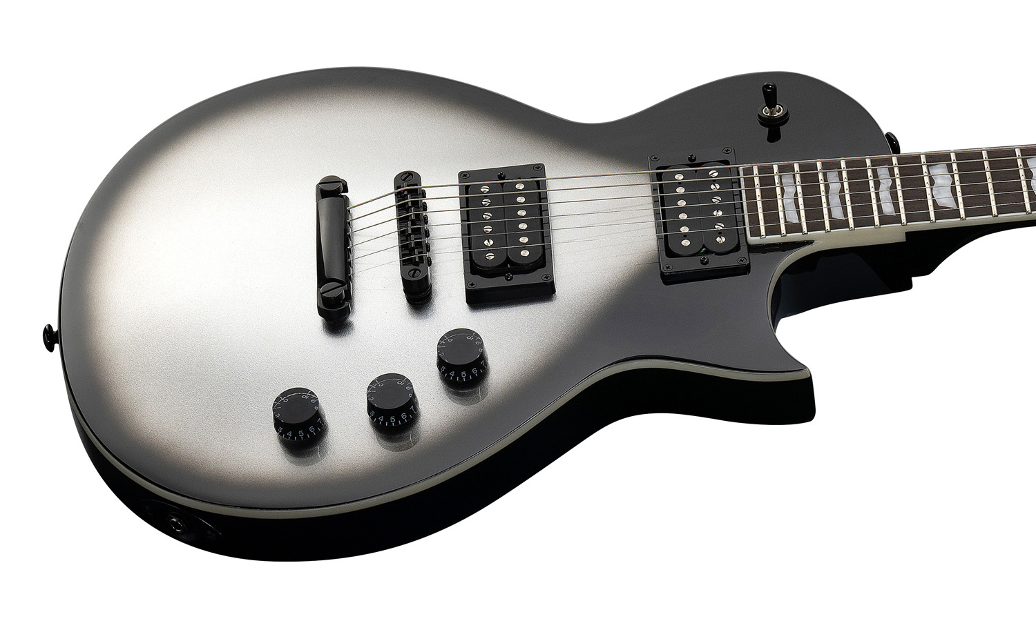 LTD EC-256 Silver Sunburst Teardrop (fot. ESP Guitars)