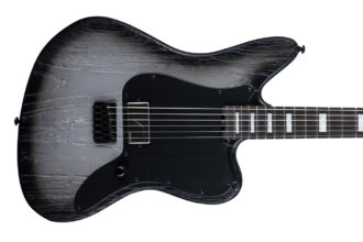 LTD XJ-1 HT Baritone Silver Blast (fot. ESP Guitars)