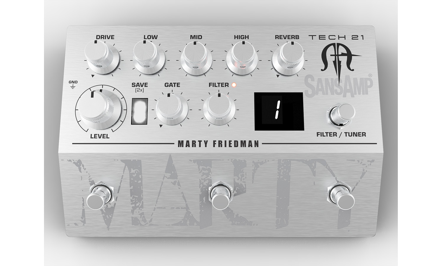 Tech 21 Marty Friedman Signature SansAmp (fot. Tech 21)