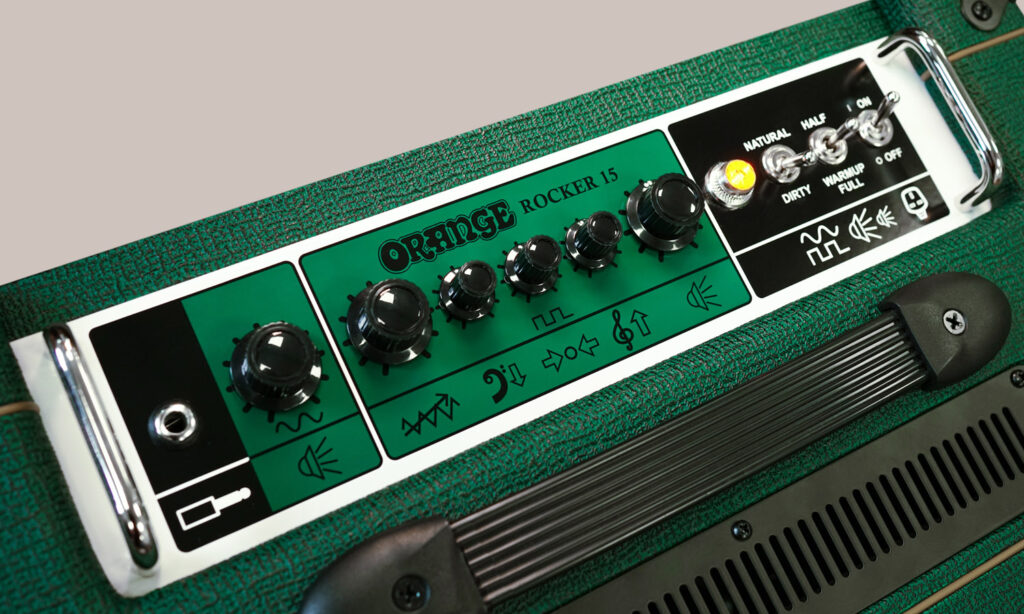 Orange Rocker 15 LTD British Racing Green (fot. Orange Amps)