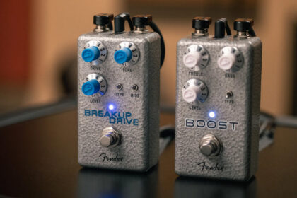 Fender Hammertone Breakup Drive i Boost (fot. Fender)