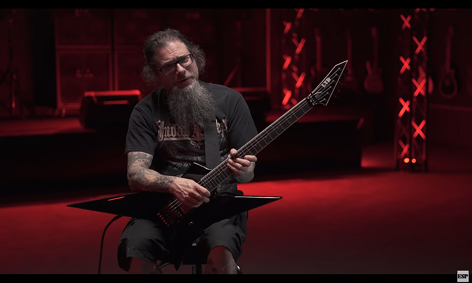 Sammy Duet & LTD SD-2 (fot. YouTube / ESP Guitars USA)