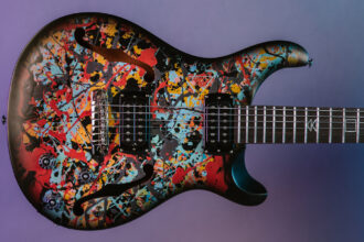 PRS SE Ed Sheeran „Cosmic Splash” Limited Edition (fot. PRS Guitars)