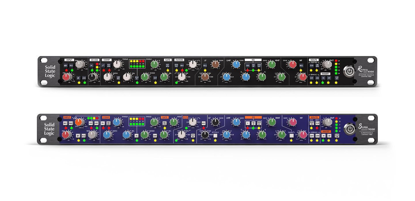 SSL Revival 4000 i Super 9000 (fot. Soid State Logic)