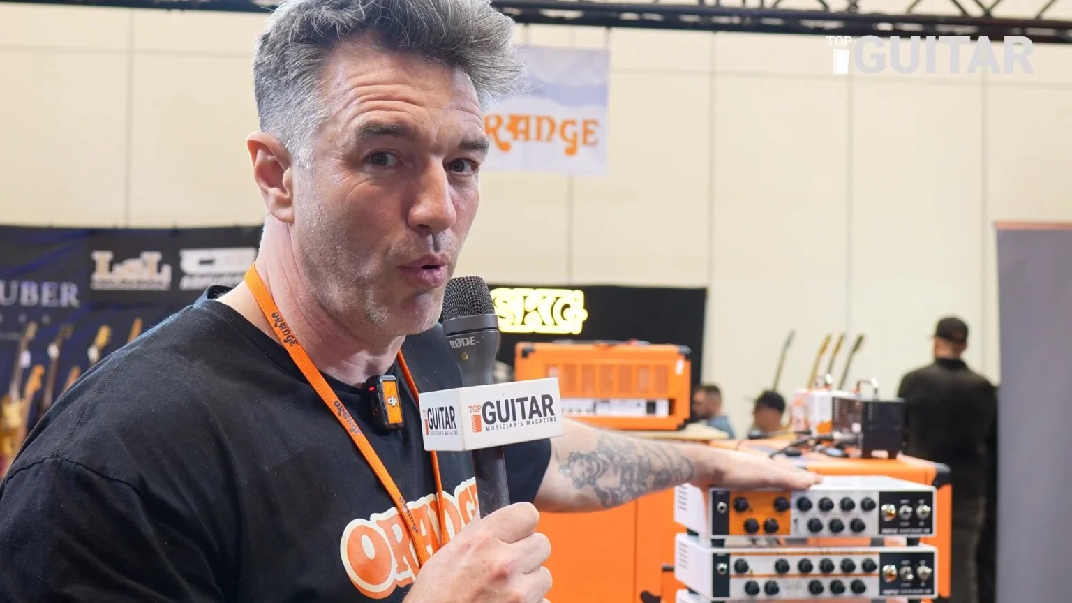 Greig Dunning z Orange Amps UK