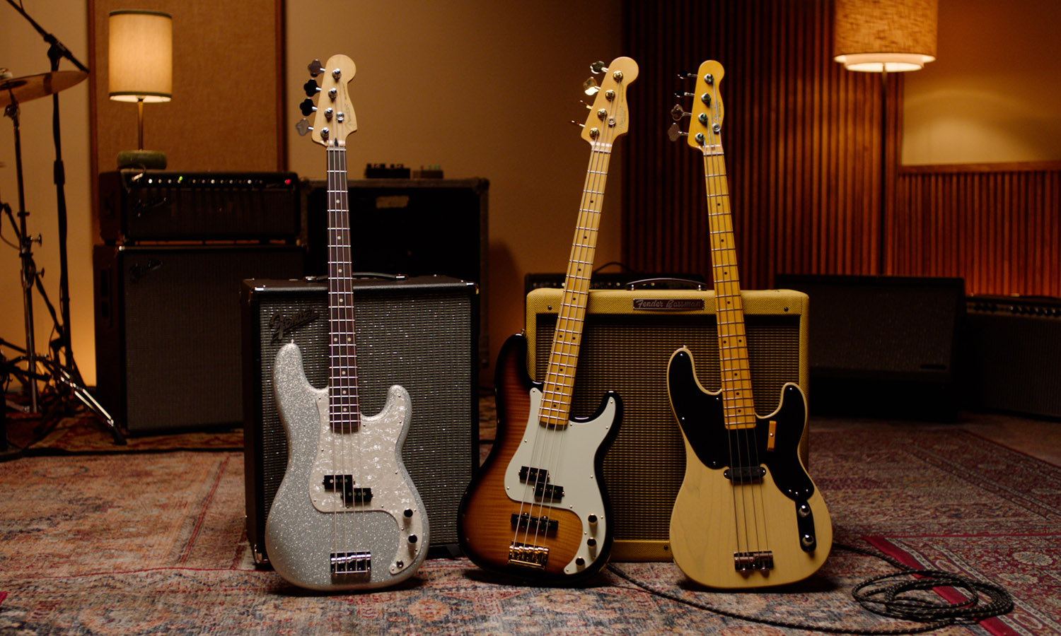 Fender 75th Anniversary Precision Bass Collection (fot. Fender)