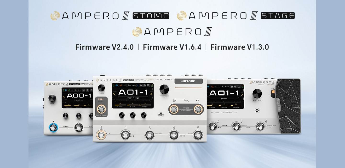 Hotone Ampero II (fot. Hotone Audio)