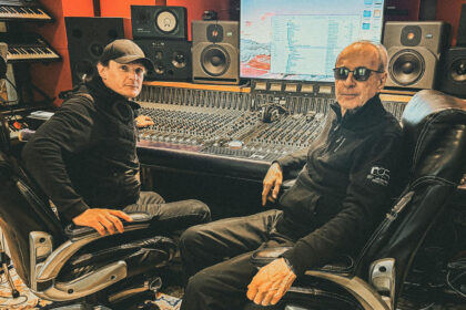 Francis Rossi i Andy Brook (fot. Harrison Audio)