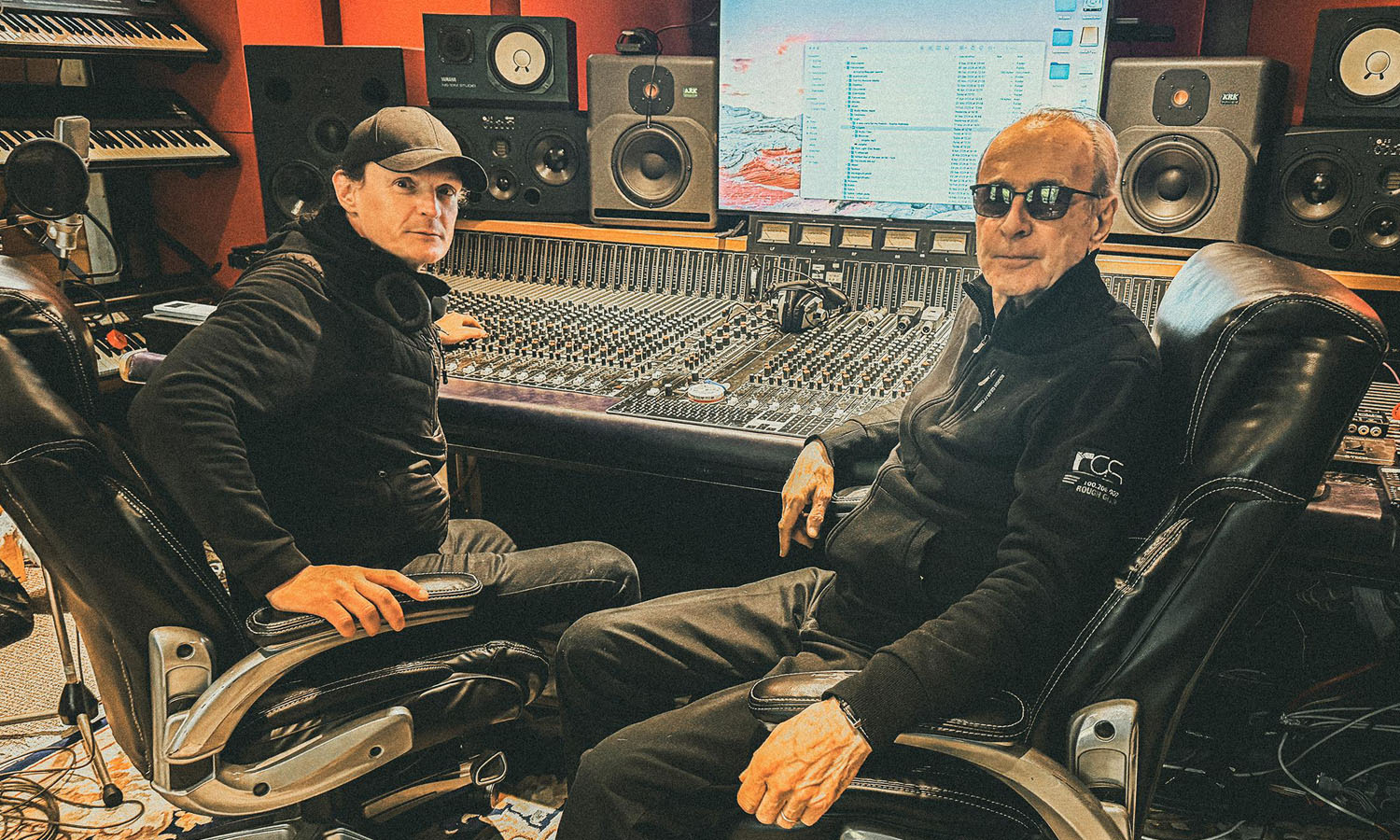 Francis Rossi i Andy Brook (fot. Harrison Audio)
