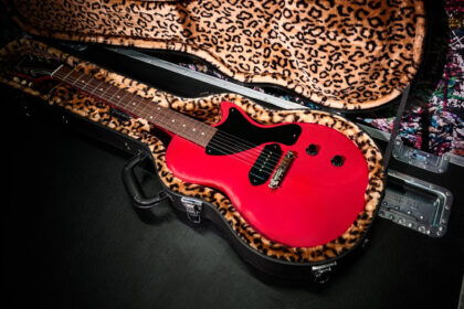 Epiphone Billie Joe Armstrong Les Paul Junior Radiant Red (fot. Epiphone)