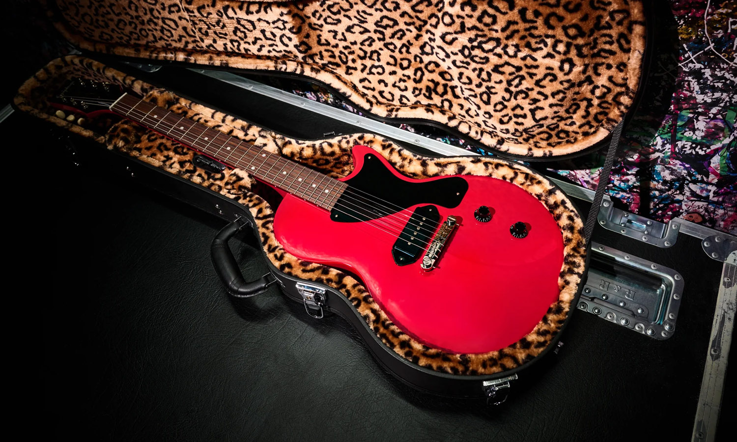 Epiphone Billie Joe Armstrong Les Paul Junior Radiant Red (fot. Epiphone)