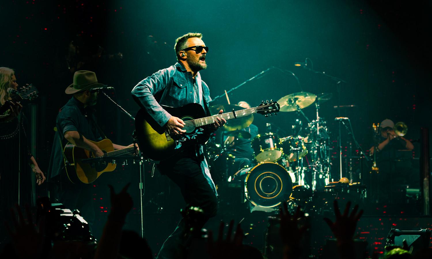 Epiphone Eric Church Hummingbird Dark (fot. Epiphone)