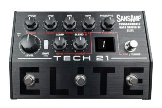 Tech 21 SansAmp Programmable Bass Driver ELITE (fot. Tech 21)