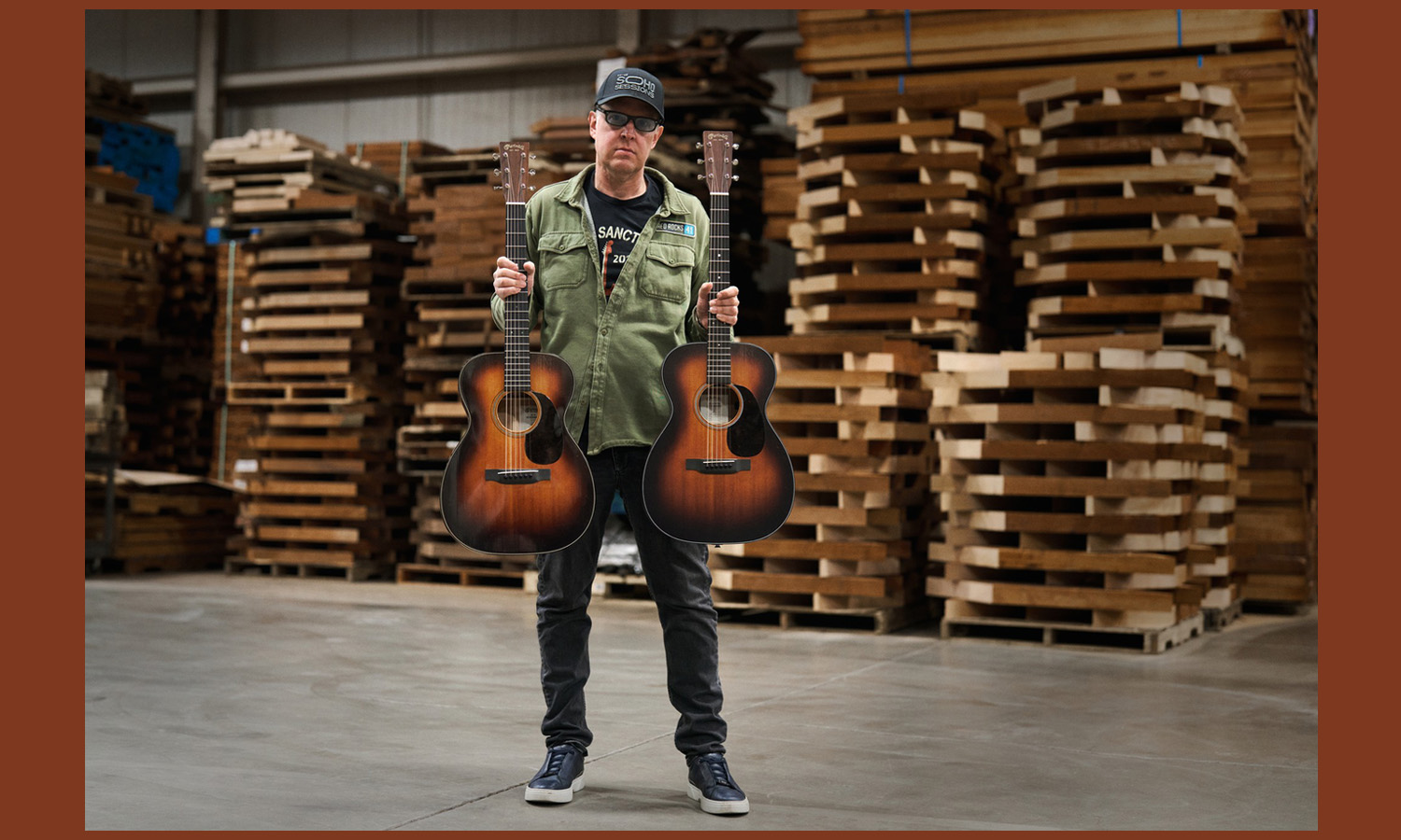 Joe Bonamassa & Martin 00-18 / 00-10E Retro (fot. C. F. Martin & Co.)