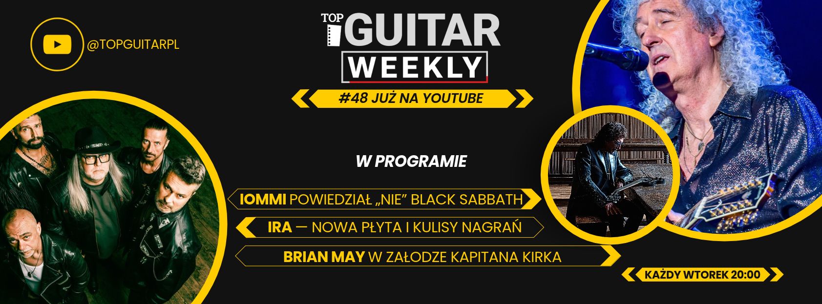 Jakimi gitarami nagrywa IRA? Sebastian Piekarek pokazuje instrumenty w TGW #48