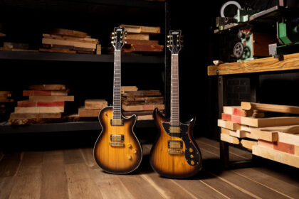 Gresch Limited Edition Electromatic Black Limba CVT / Jet (fot. Gretsch)